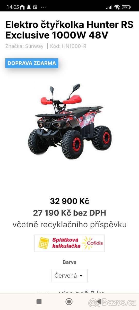 Čtyřkolka