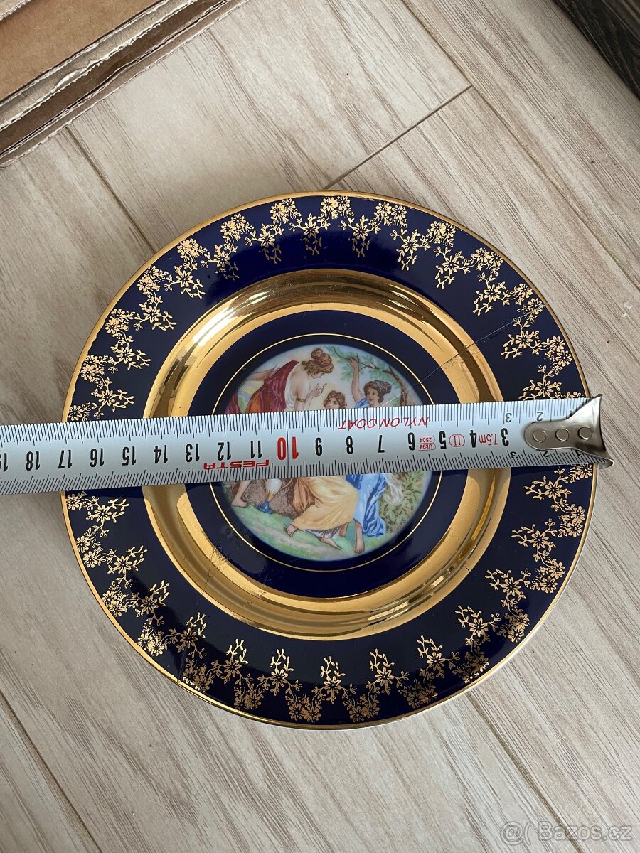 EpiagDF, dekorativní talířek, Tři Grácie, Karlsbad - 3