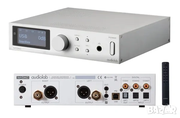 Audiolab M DAC stříbrný - 3