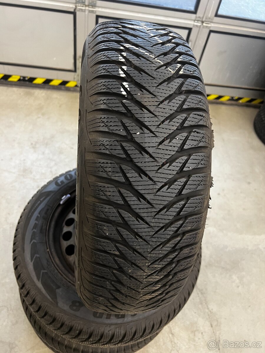 SADA ZIMNÍCH KOL OPEL 4x100 195/65R15 90% - 3