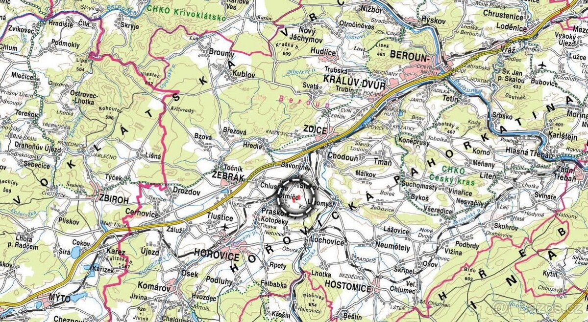 Zemědělská půda, prodej, Otmíče, Beroun - 3