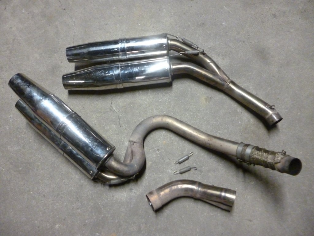 Honda VFR 800 VTEC. Výfuky LASER. Od 2002 - 3