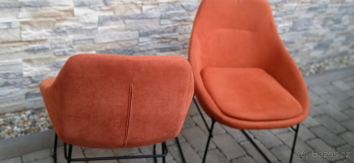 Jídelní křesílka -židle 2ks - 3