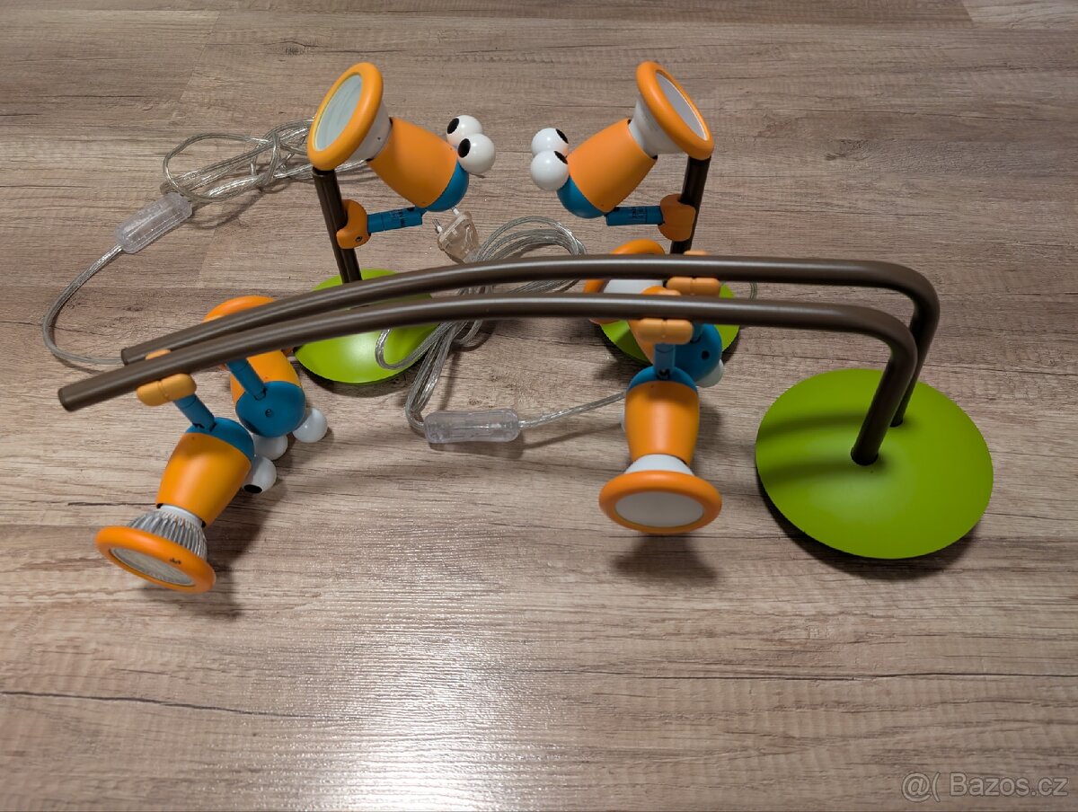 PHILIPS MYKIDSROOM BIRDEY stropní světlo + 2x lampička - 3
