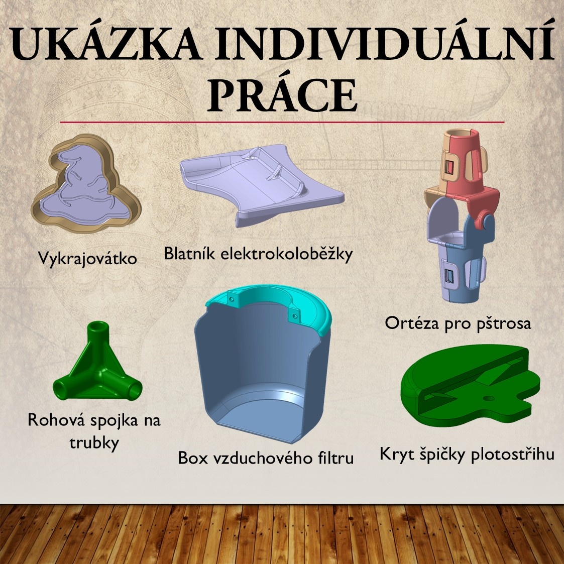 Cad konstrukce a 3D tisk na míru - 3