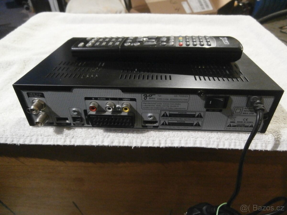 Satelitní přijímač Full HD Go - 3