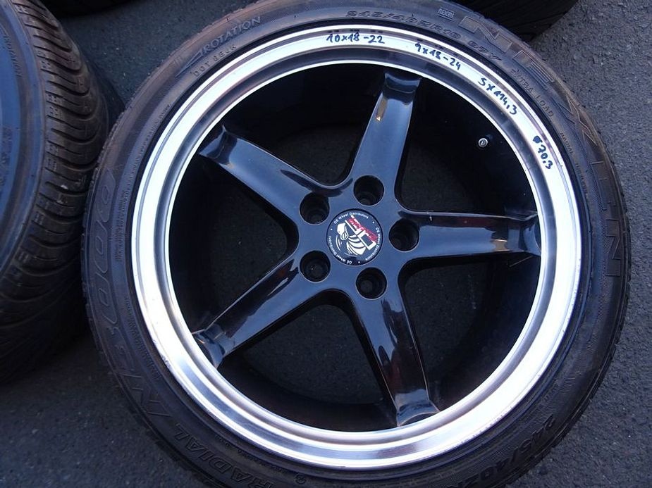 Alu disky Ford Mustang, 18", 5x114.3, dvourozměr, letní sad - 3