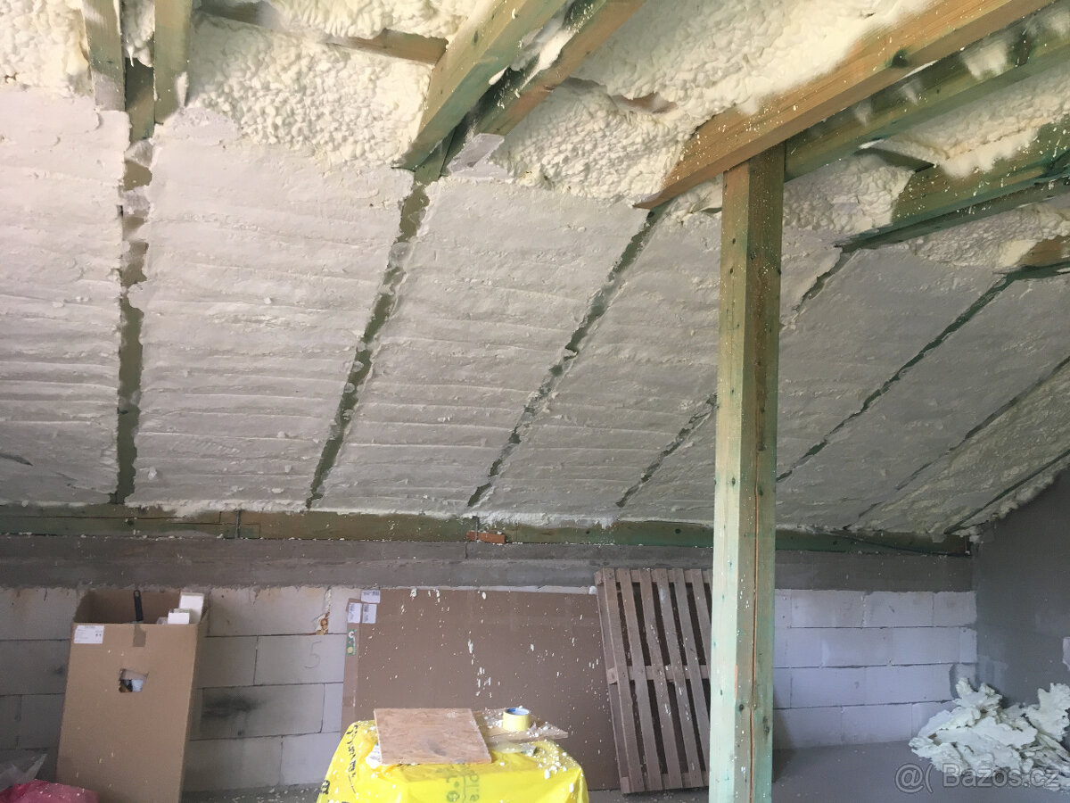 Stříkaná pěna, foukaná minerální nehořlavá izolace, Anhydrit - 3