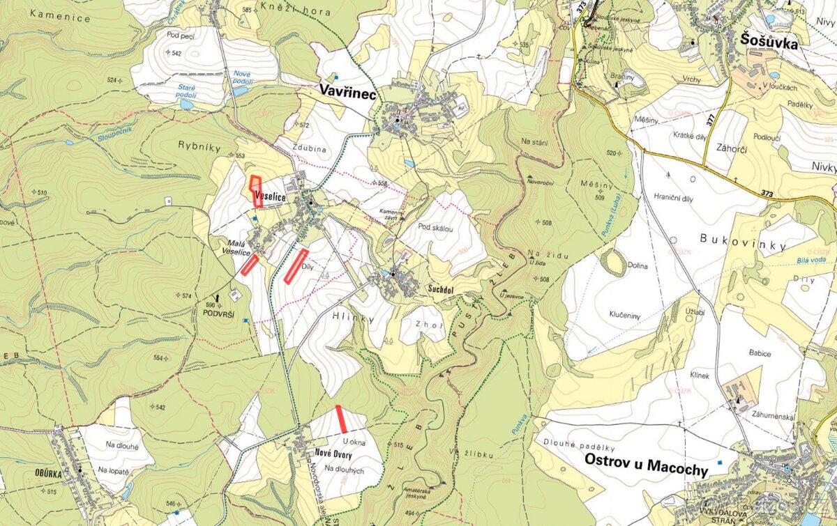 Zemědělská půda, prodej, Veselice, Vavřinec, Blansko - 3