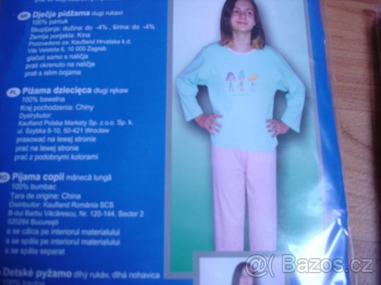 pyžamo vel.134-140 NOVÉ - 3