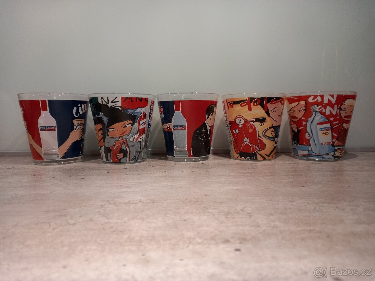 Skleničky - Cinzano - 3