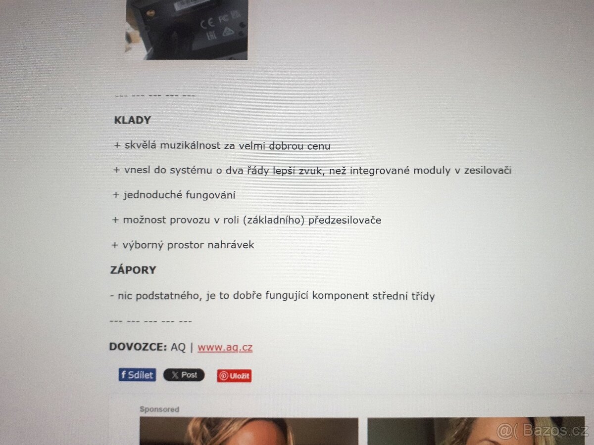 Prodám špičkový Streamer a DaC - ARCAM - Anglie - 3