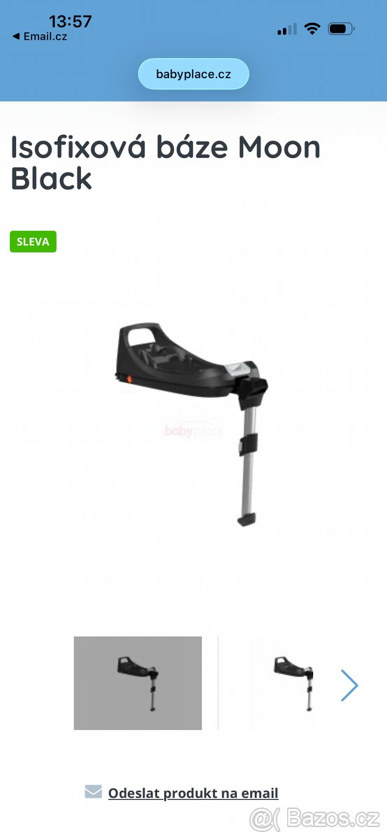 Kočárek Moon 3v1 - 3