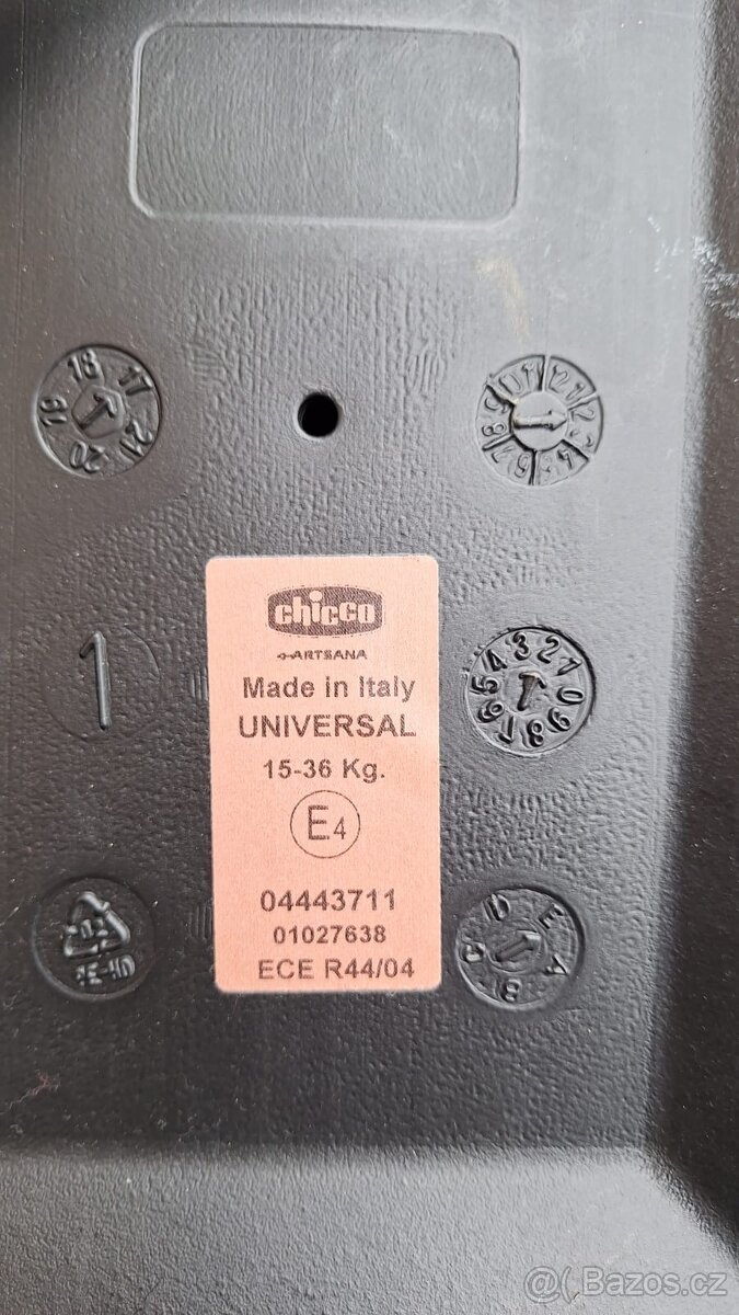 Podsedák Chicco 15-36kg - modrý - 3