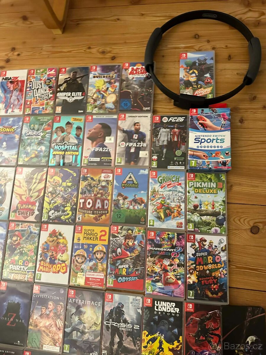 Hry + příslušenství na nintendo switch - 3