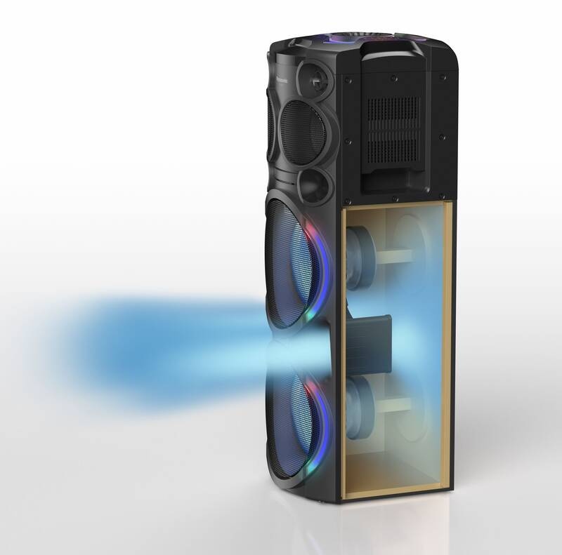 Párty reproduktor Párty box Panasonic 2000W - 3