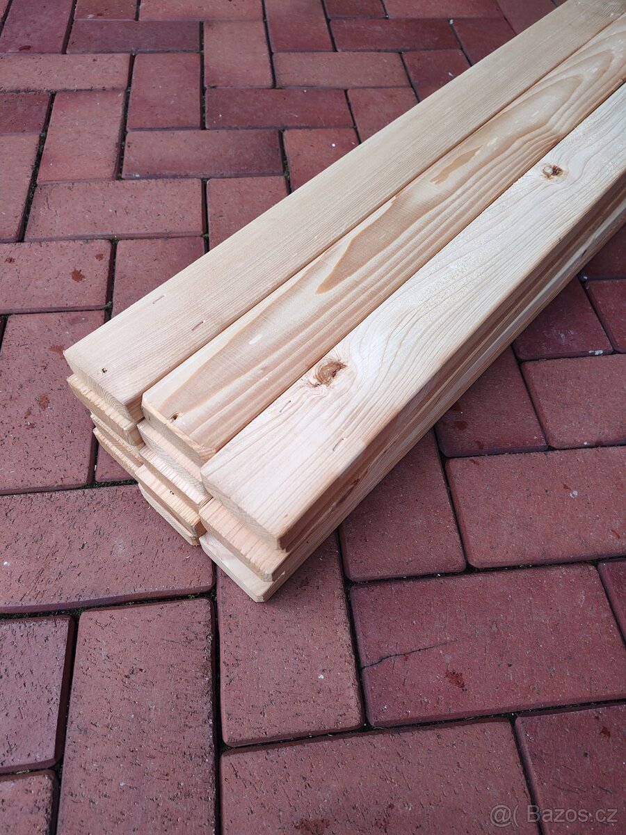 Smrkové hranoly hoblované broušené - 3