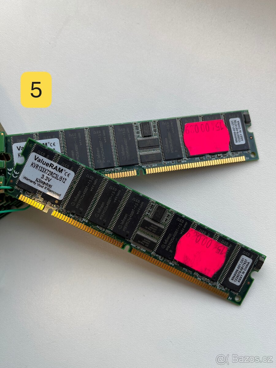 RAM paměti I - 3