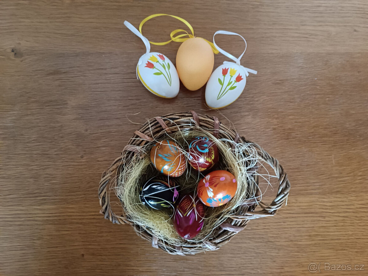 Velikonoční vejce v košíku - 3