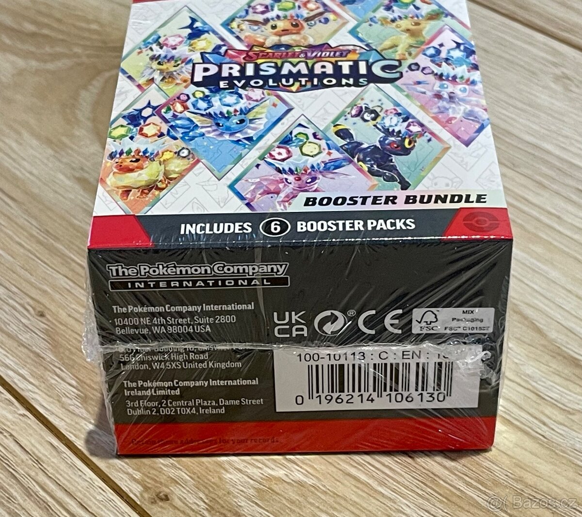 Pokemon Prismatic Evolutions Booster Bundle - 3
