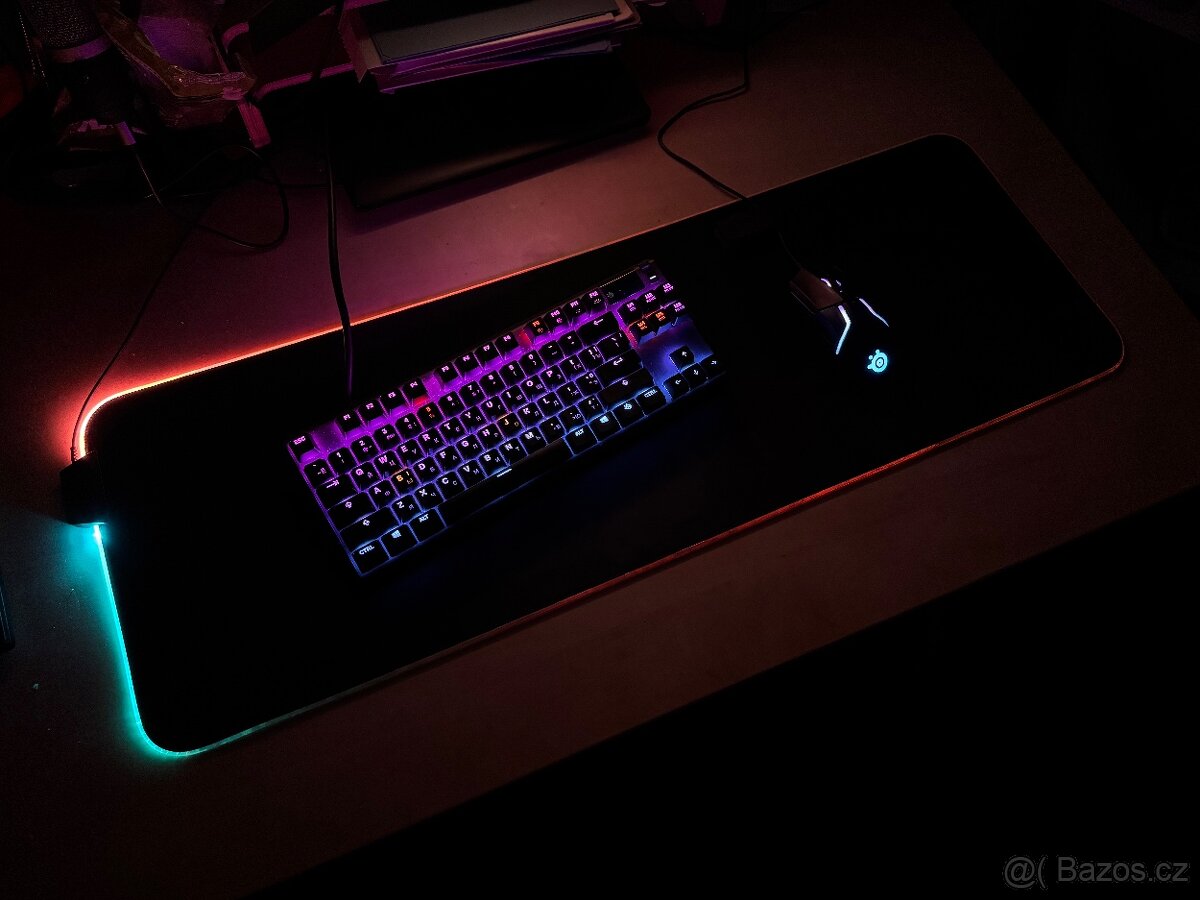 SteelSeries herní set: Apex 7 TKL, Rival 600, QcK Prism XL - 3
