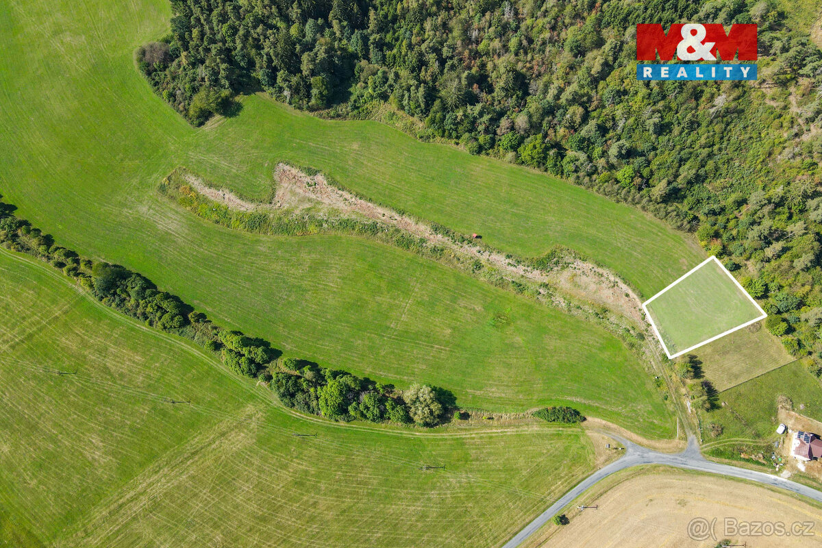 Prodej pozemku k bydlení, 1607 m², Bezděkov - 3