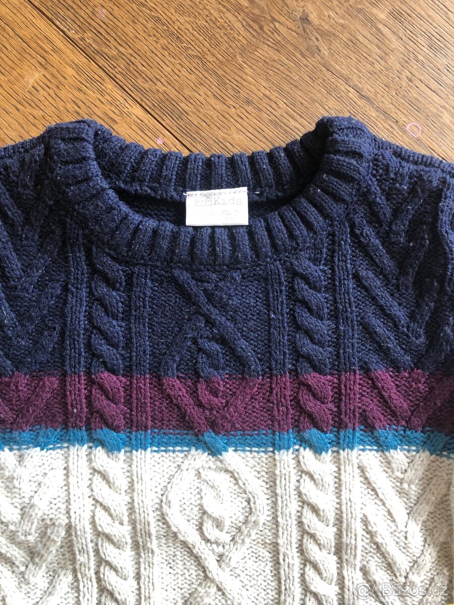 Klučičí svetry - 2ks (velikost 98) - 3