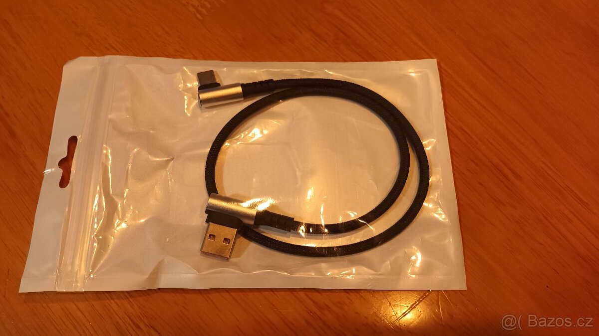 Datový/nabíjecí kabel USB-A/USB-C, 90°oboustranně - 3