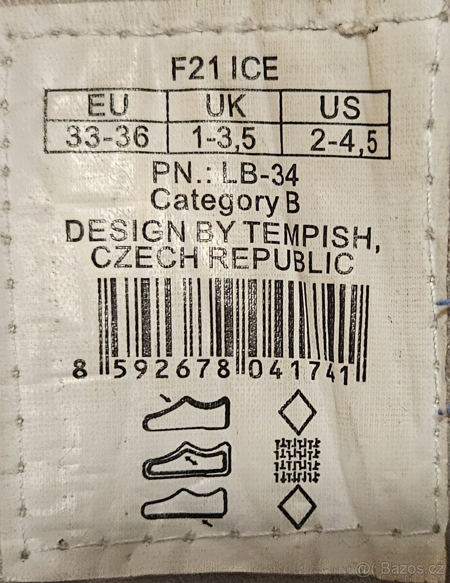 Prodám dětské stavitelné brusle vel 33-36 - 3