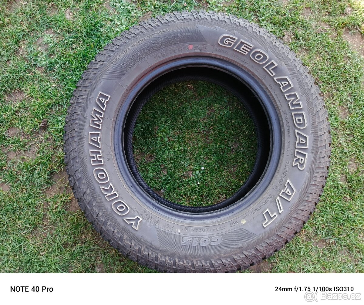 Pneu Yokohama 215/70/15 zimní - 3