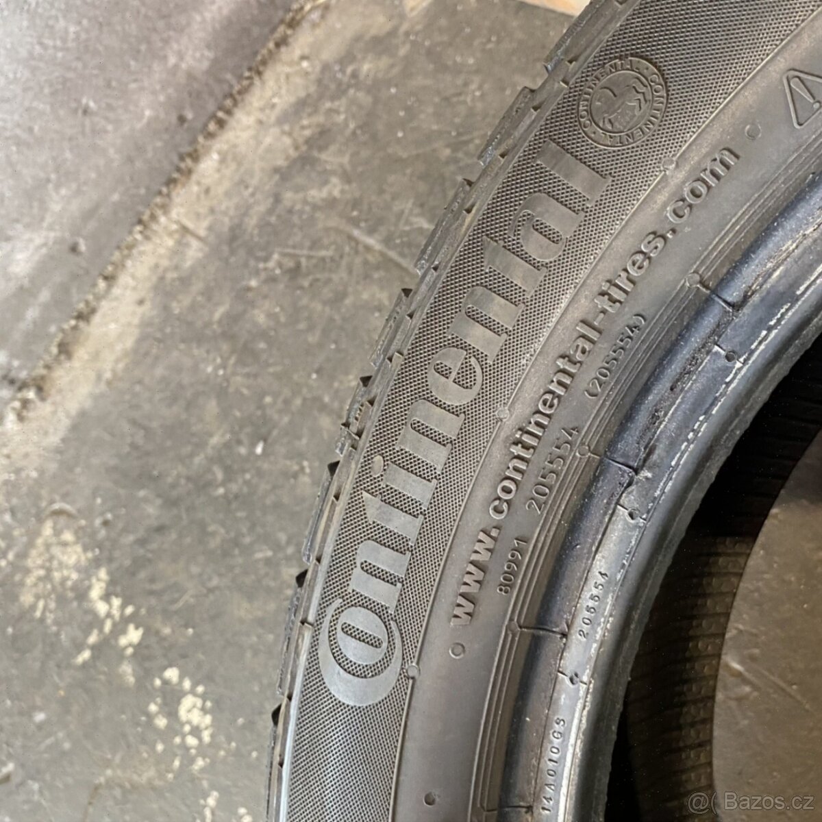 Zimní pneu 205/50 R17 93H Continental 4,5mm hrany a 6mm pros - 3