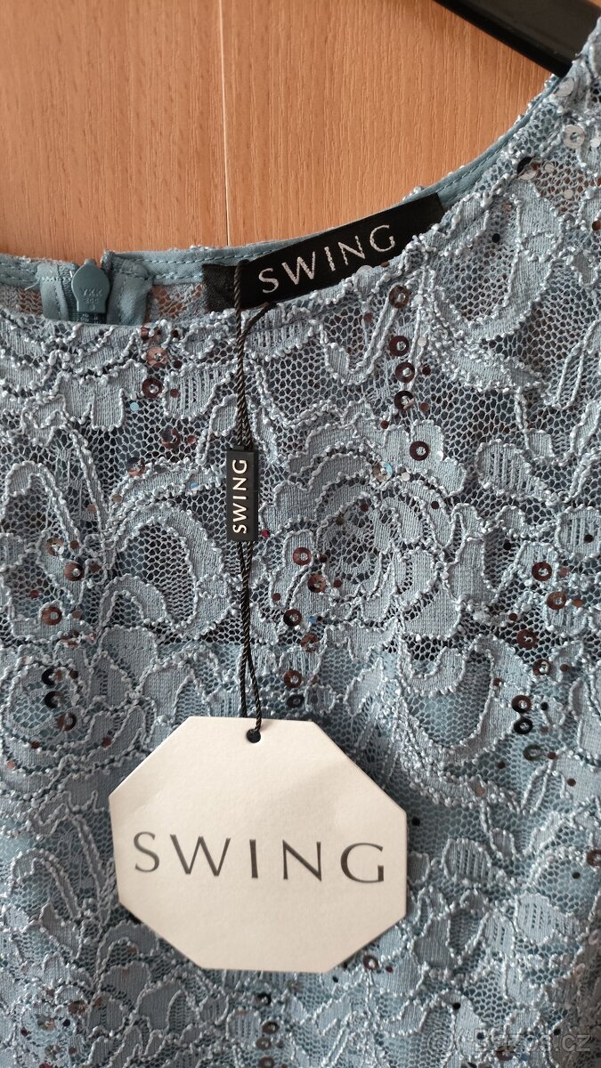 Společenské šaty Swing, vel.38, nové - 3