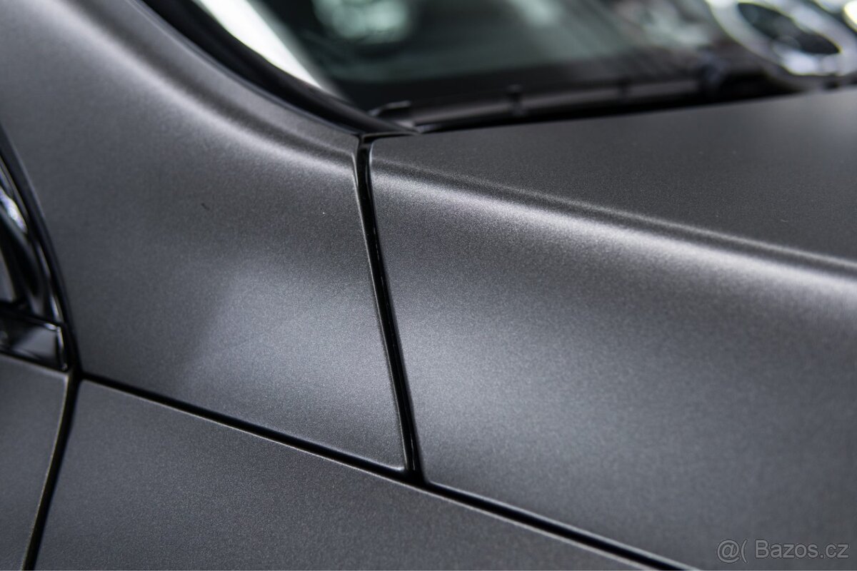 Wrap fólie Matt Diamond Black Metallic – nová role 15 m - 3