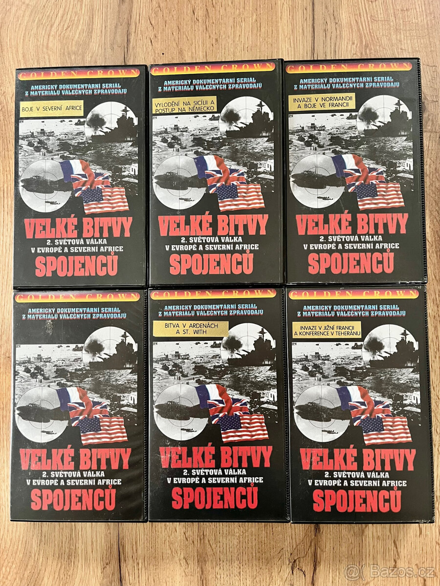 Originál VHS kazety - 3