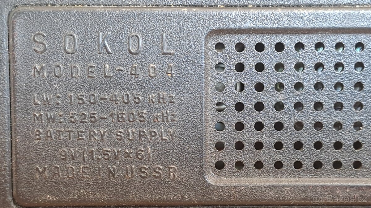 Radio Sokol 404 - 3