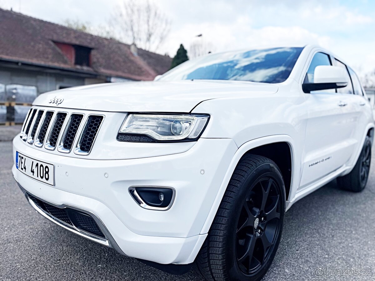 JEEP GRAND CHEROKEE OVERLAND 3.0CRDI 4x4 1.MAJ ČR 2015