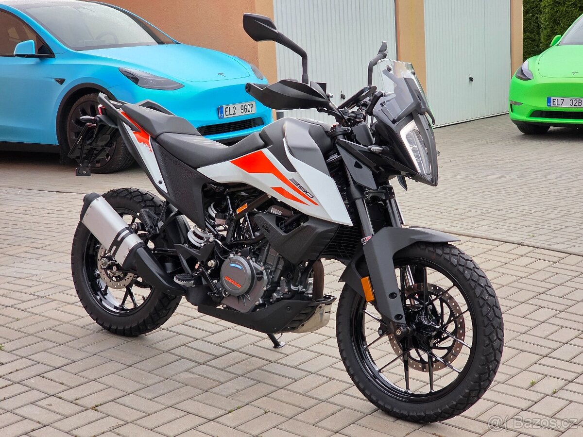KTM 390 Adventure, původ ČR, TOP stav, 4.760km
