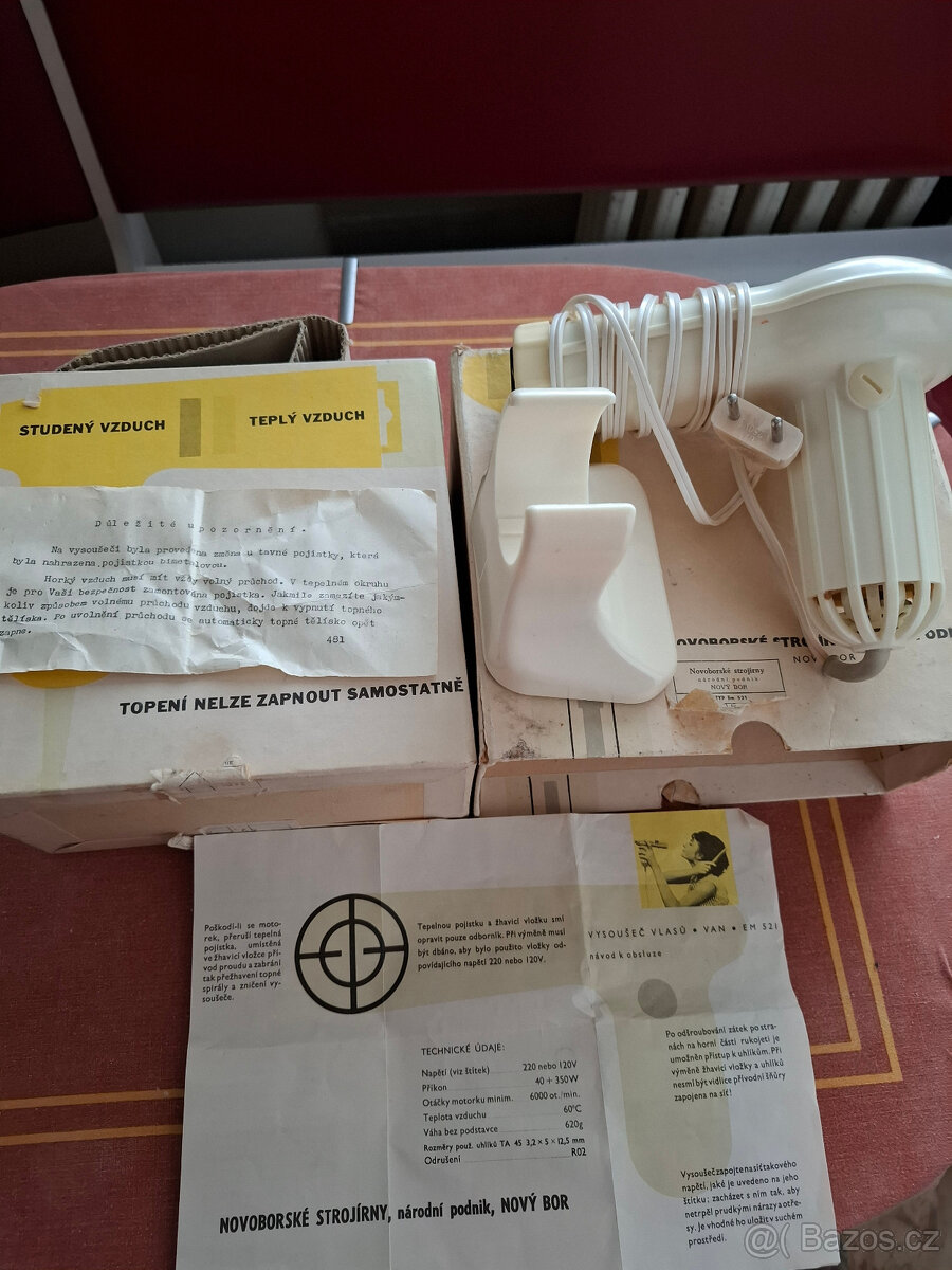 Prodám nový retro fén - 3