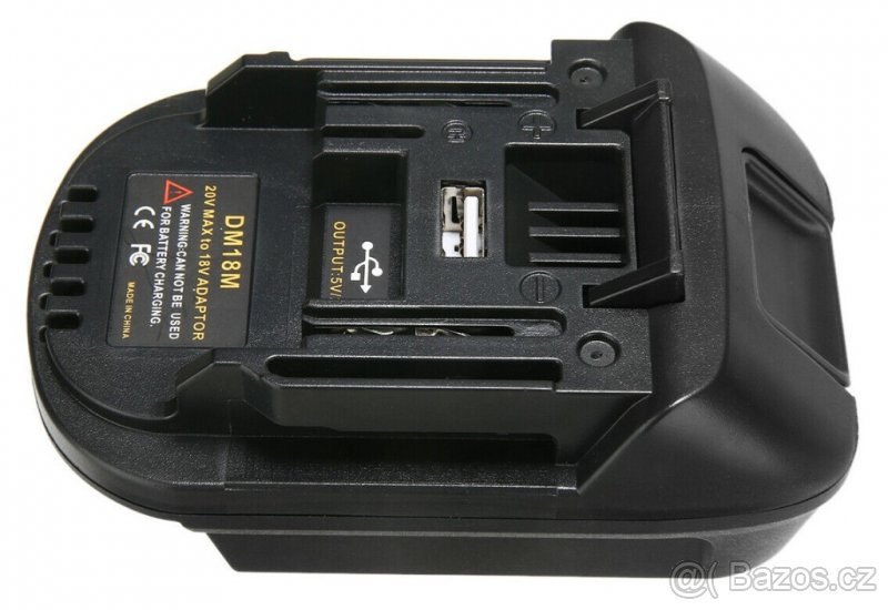 Prodám aku adaptér DeWalt a Milwaukee pro stroje Makita - 3