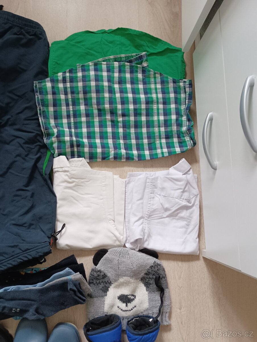 Oblečení pro kluka vel 110-116 + boty - 3