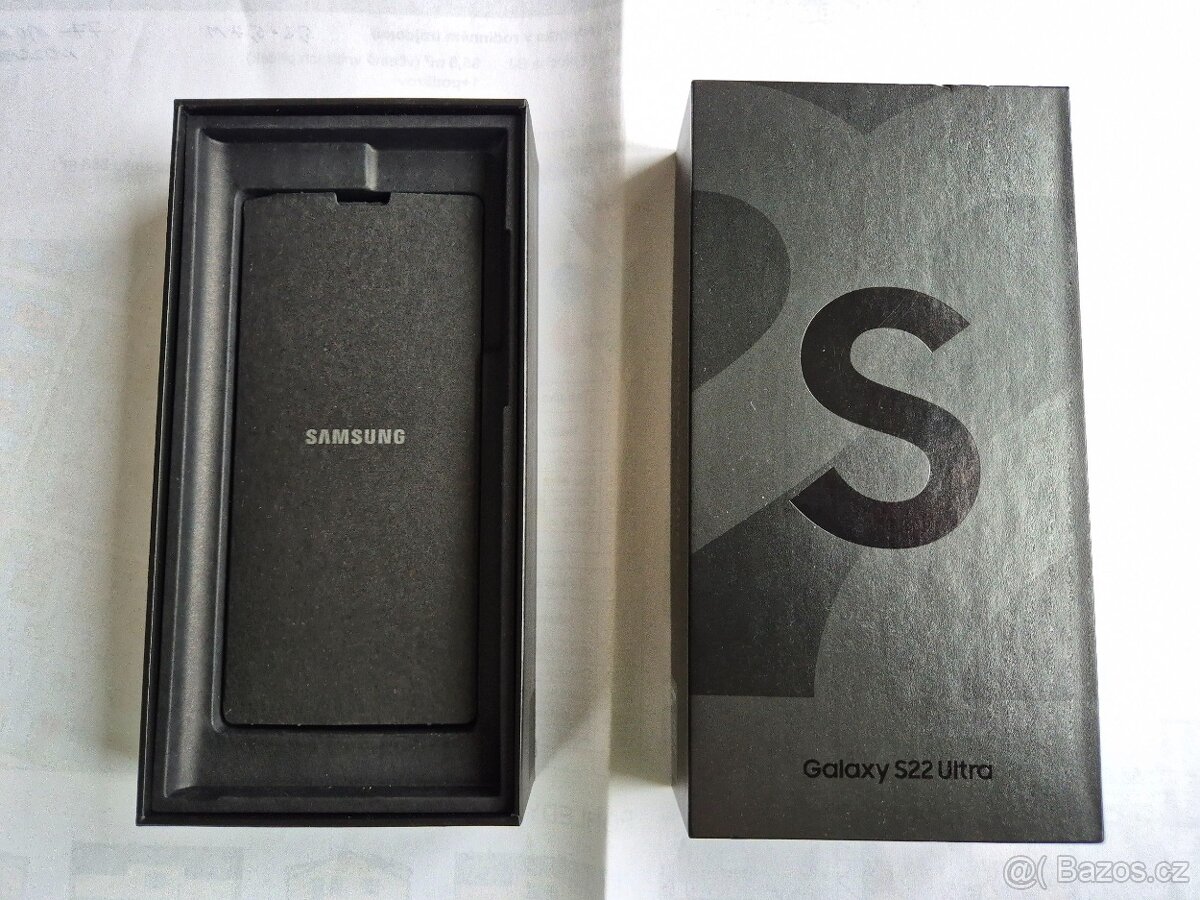 S22 ultra 12GB/256GB, SM-S908B/DS Phantom Black - 3