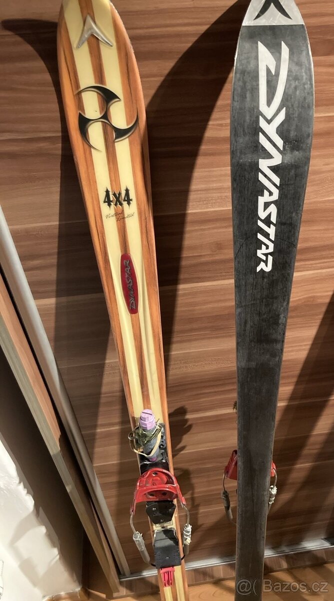 Retro telemarkové lyže Dynastar 4x4 - 3