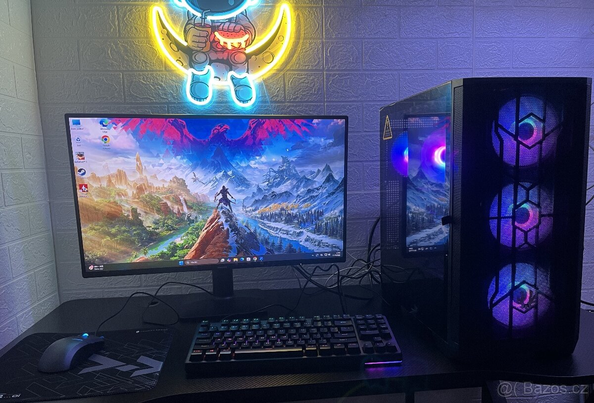 Herní PC-i5-16GB-Aorus RX5700XT 8G-Hry ve 2K-Win11 - 3