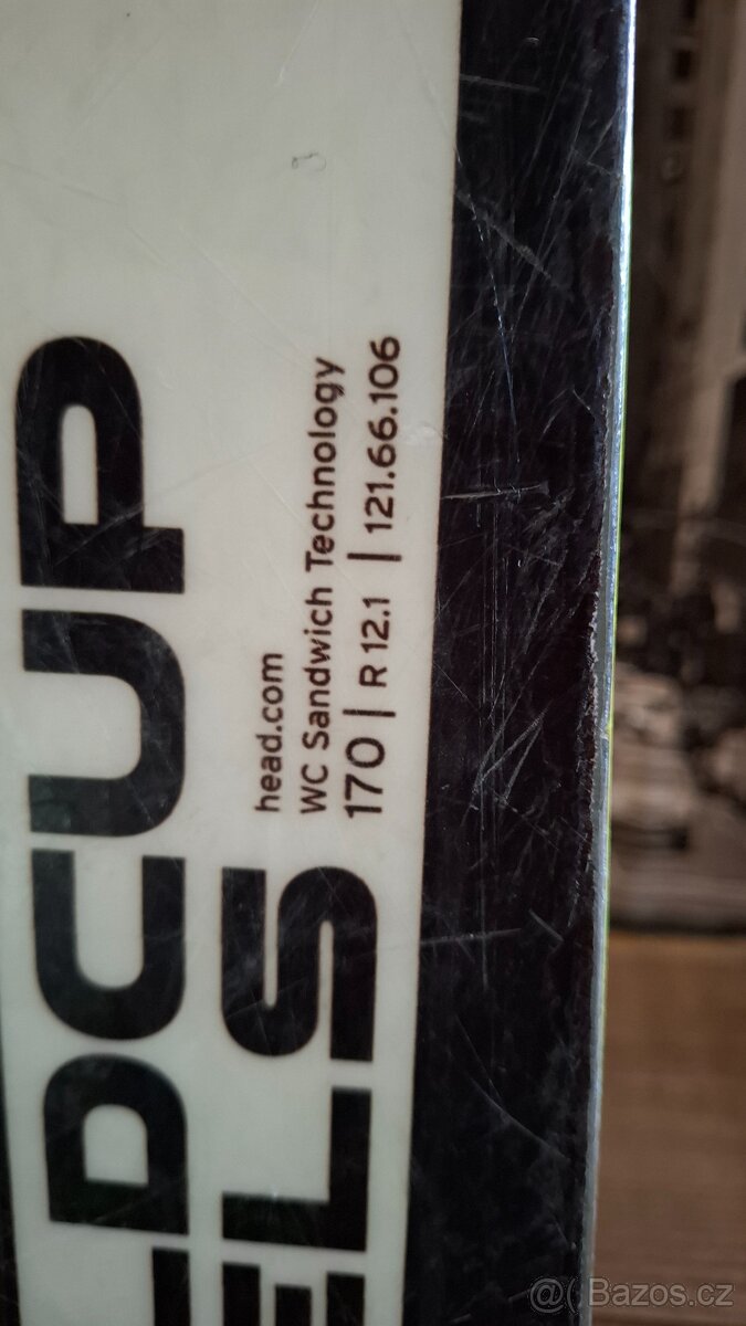 Sportovní lyže HEAD REBELS WORLDCUP 170cm/R12,1 - 3