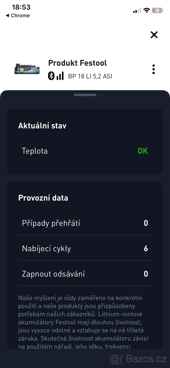 Přímočará pila Festool PSBC 420 EB - 3