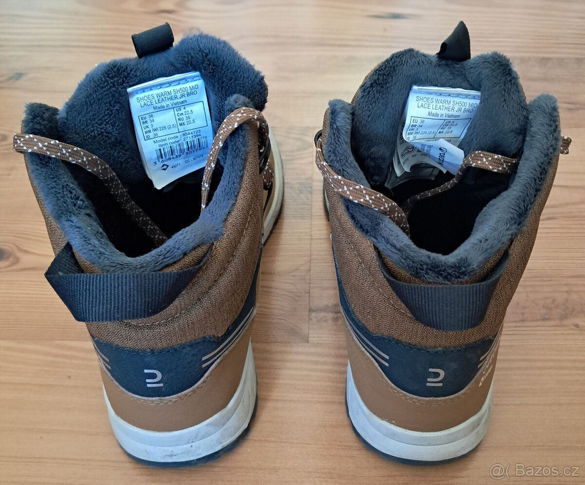 Nové dětské boty Quechua, vel. 36, v záruce - 3