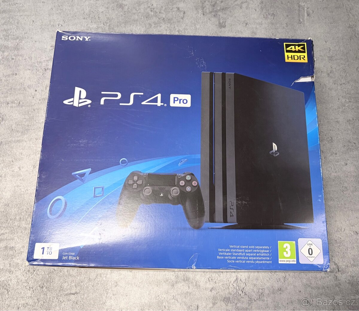 - PS4 Sony Pro Cuh-7216B 1TB - - 3