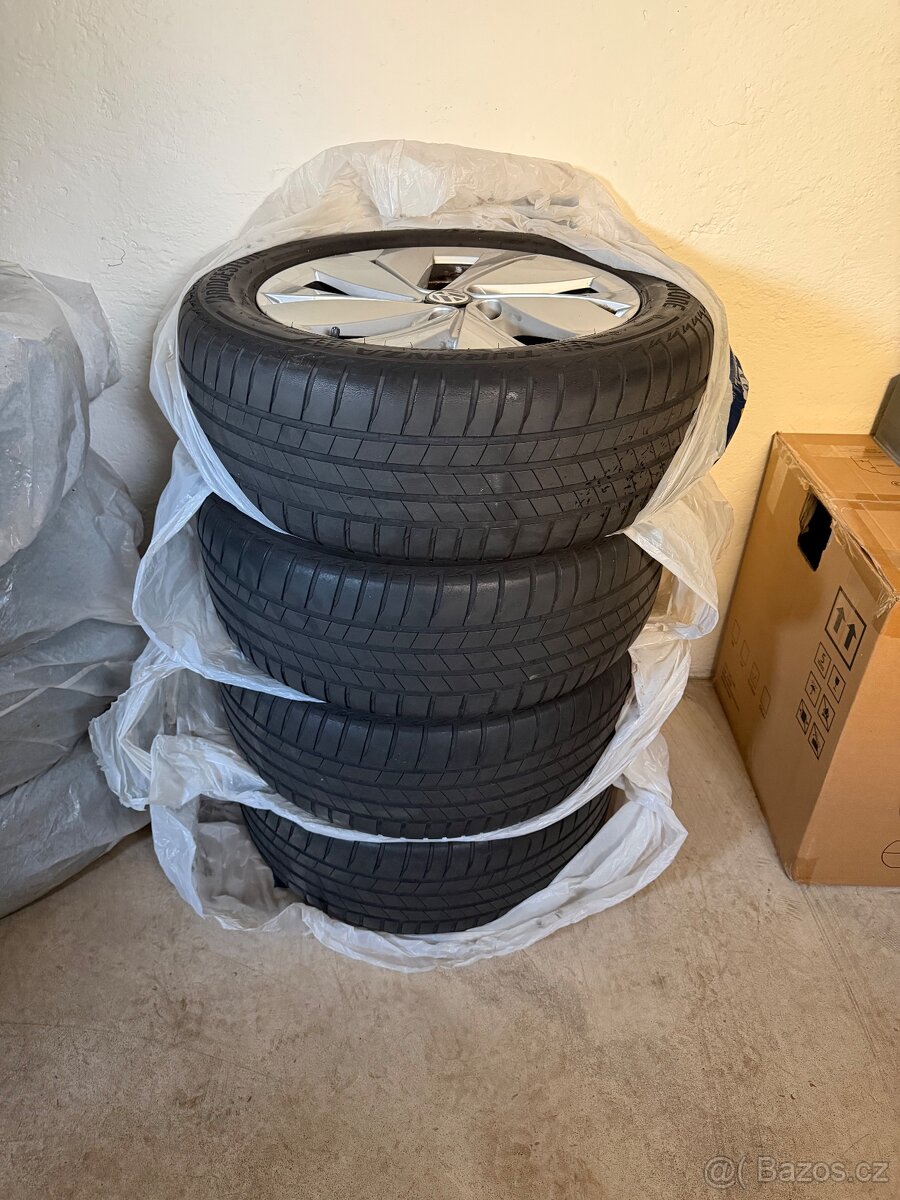 Alu disky+pneu 215/55 R17 - 3