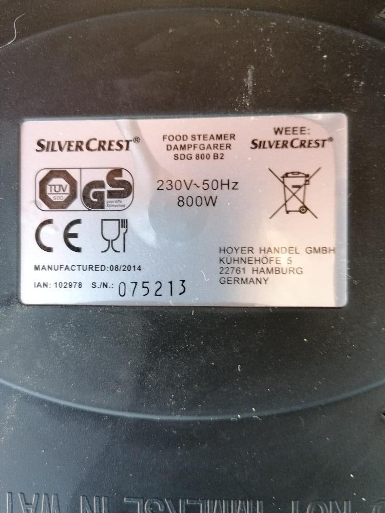 parní hrnec Silver Crest - 3