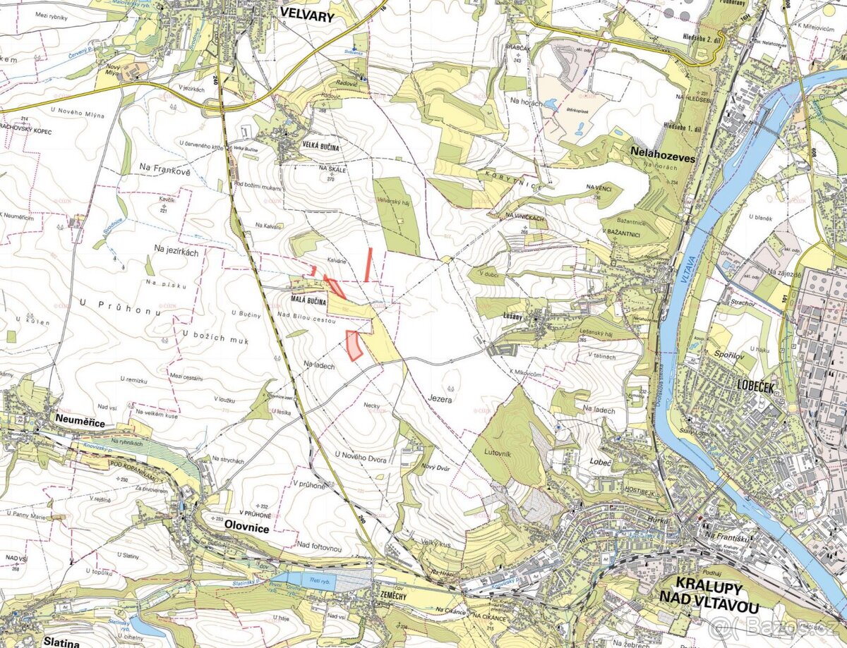 Zemědělská půda, prodej, Olovnice, Mělník - 3